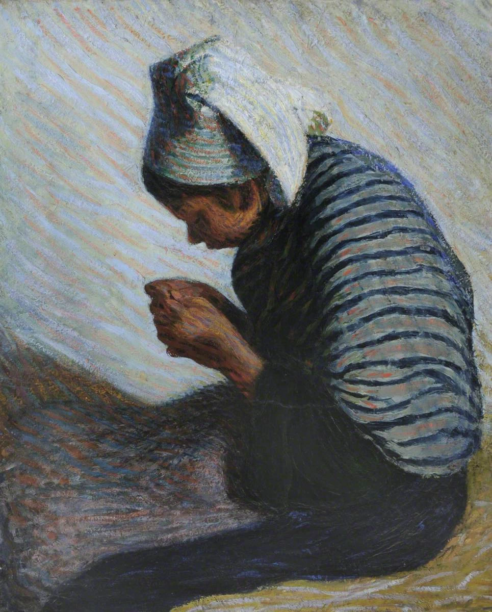 Giovane contadina bretone - Sheffield Galleries and Museums, Sheffield